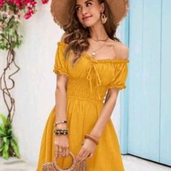 Off the shoulder dress size medium