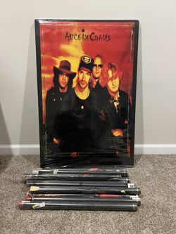 Original Alice In Chains Poster 1990S