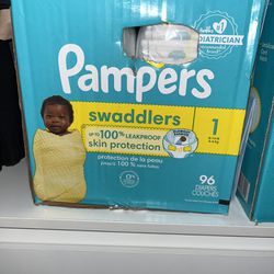 Pampers Swaddlers  Size 1 