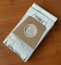 6 Vacuum Bags Type U for Eureka