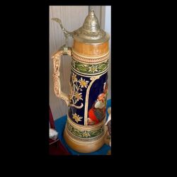 Authentic German Beer Stein 17” 