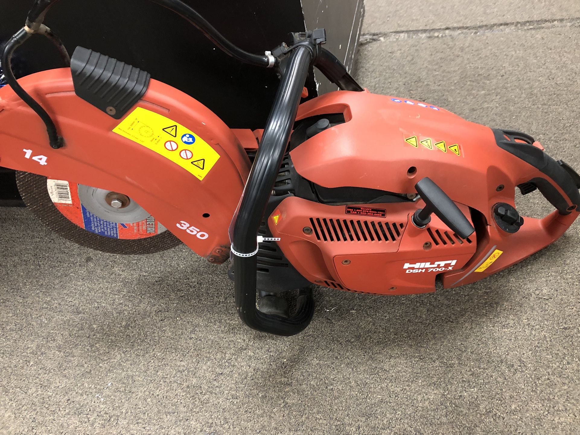 Hilti Concrete Saw 14”