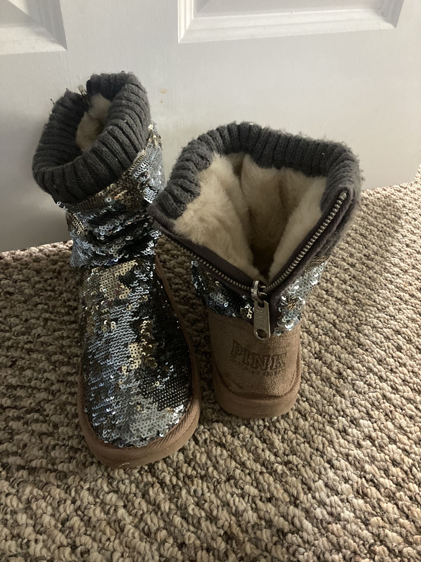 Silver Boots from ‘Pink’