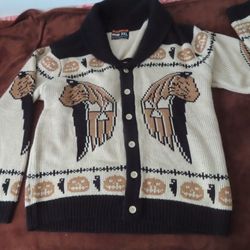 John Carpenters Halloween Middle of Beyond Cardigan - 3XL