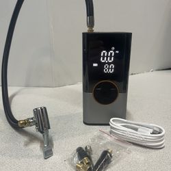 KUXISA portable tire inflator air compressor 150 PSI 25000 mAH CZK-5627   