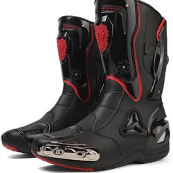 Mens motorcycle boots zise 10