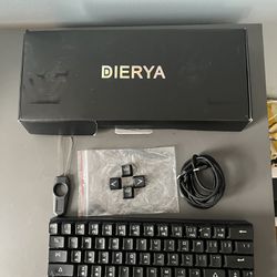 Dierya Gaming Keyboard RGB BROWN SWITCHES