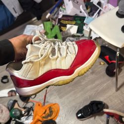 Jordan 11 Low Cherrys 