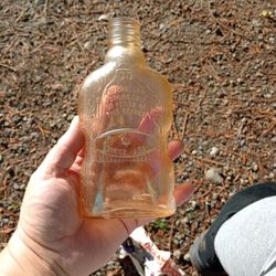 Golden Wedding Whiskey Bottle 
