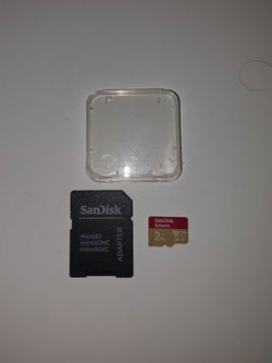 SanDisk 2TB Extreme MicroSD MicroSDXC A2 V30 C10 UHS-I U3 HD 4K Memory Card.
