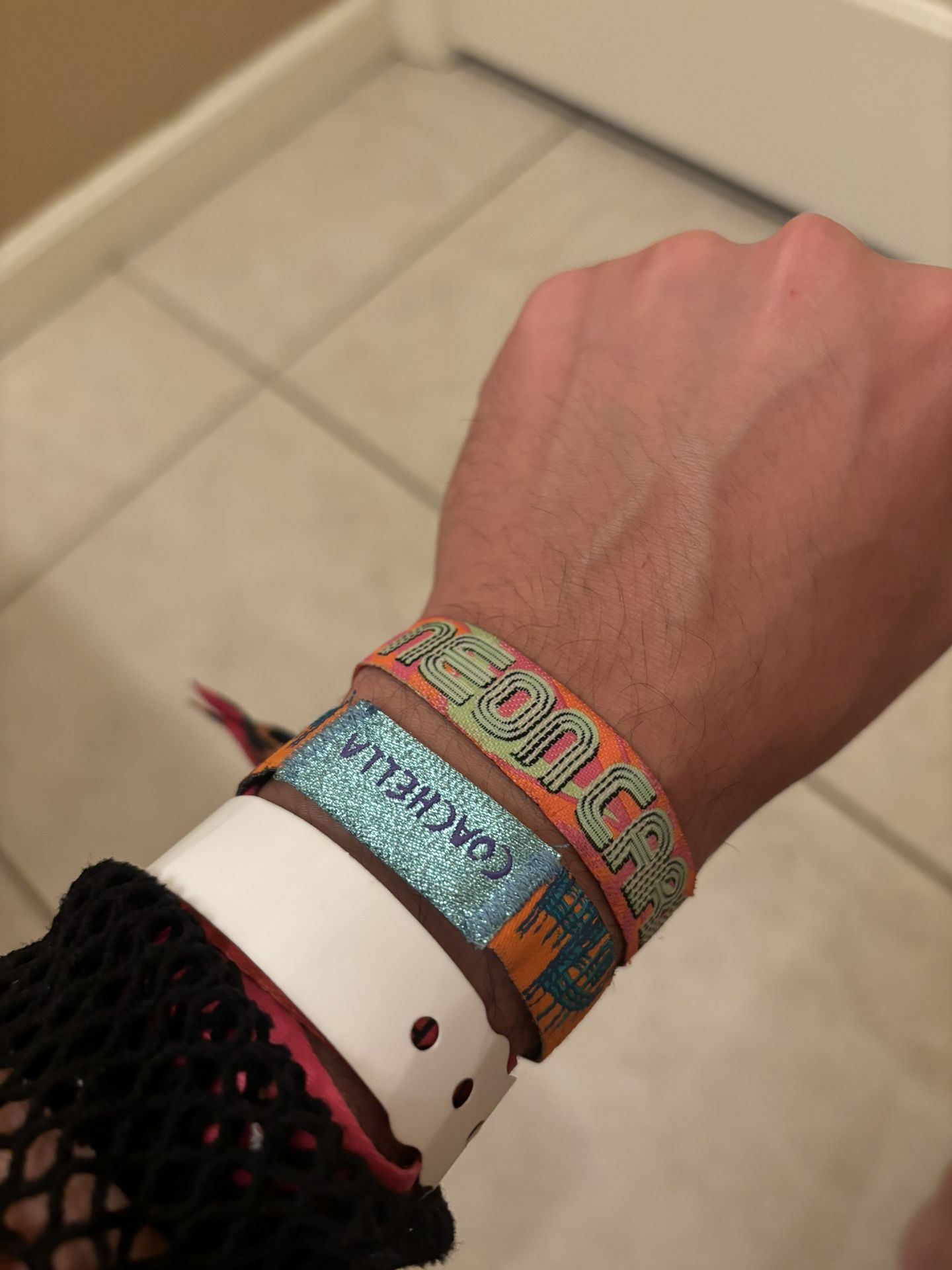 Selling Sunday Coachella Weekend 1 wristband
