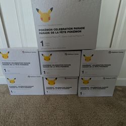Pokemon Celebration Parade Statue Set