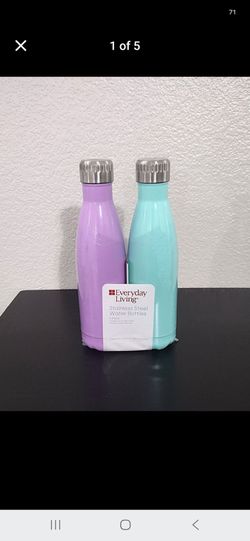 Brand New  Everyday Living 16.4oz Stainless Steel Tumber Water Bottles