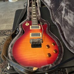 SUNBURST LES PAUL FLOYD ROSE MINT W/ Flight Case