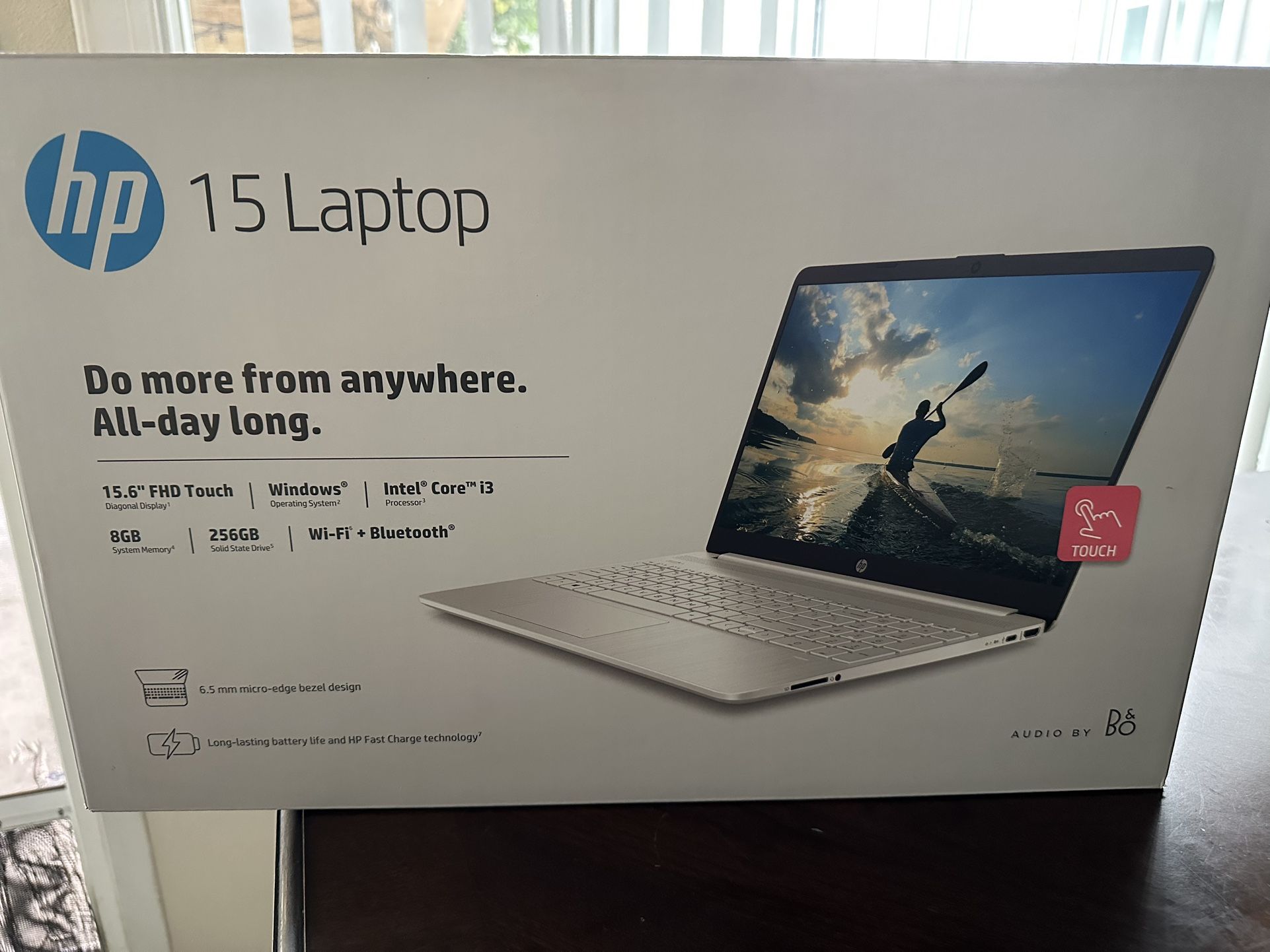 HP 15.6 FHD Touch Laptop