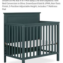 Mini Crib With Mattress