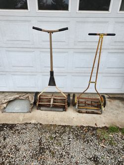 Old Style Grass Cutters / Lawn Mowers