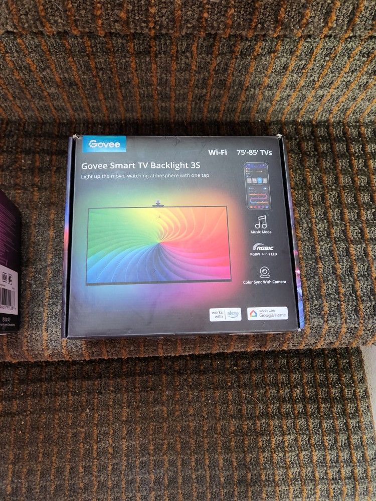 New Smart TV Backlight And String Lights