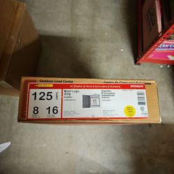 Square D Homeline Main Lugs Only HOM816L125PRB 125 Amps 8 Spaces 16 Circuits NIB