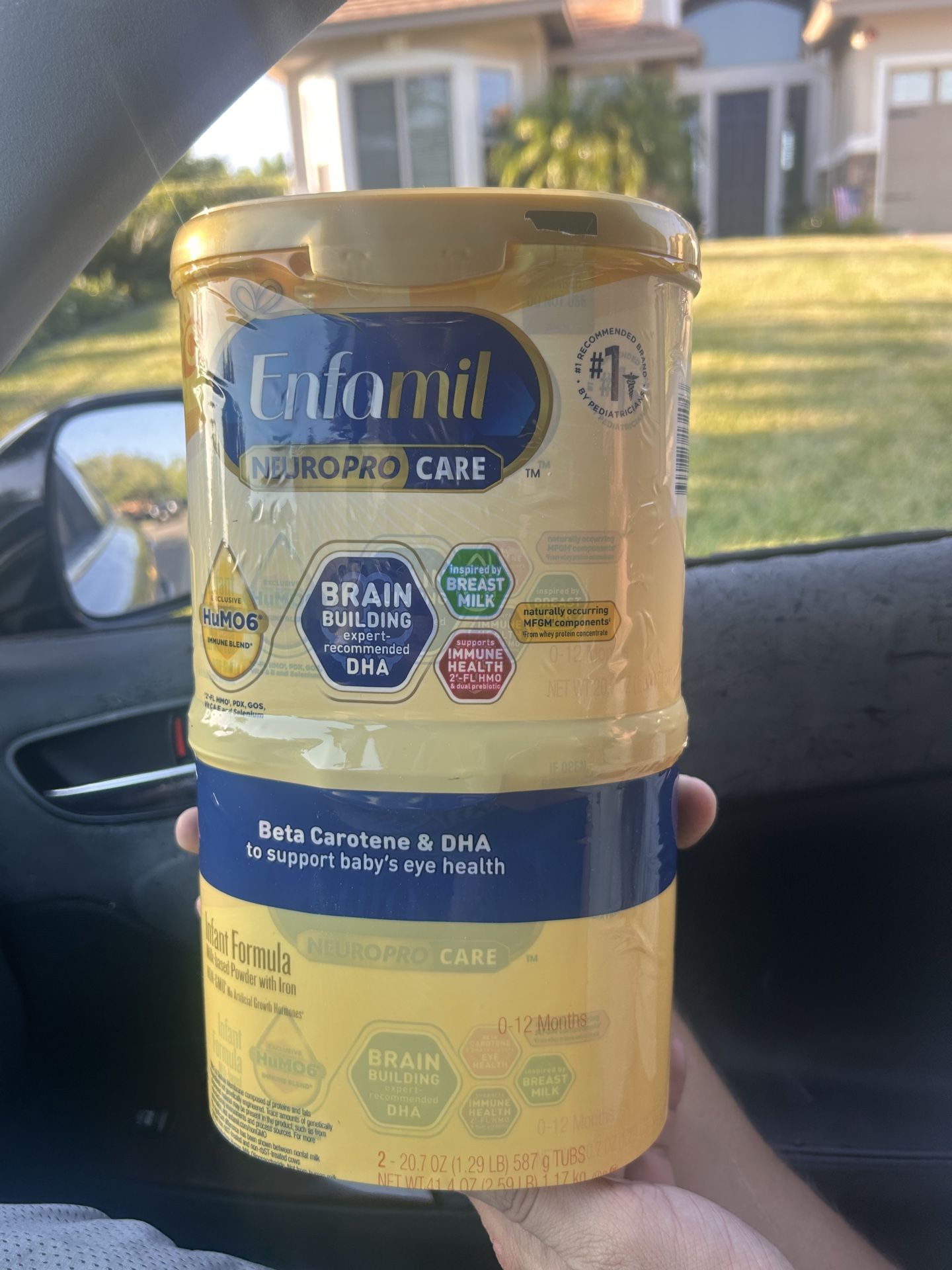 Enfamil neuro pro care baby formula