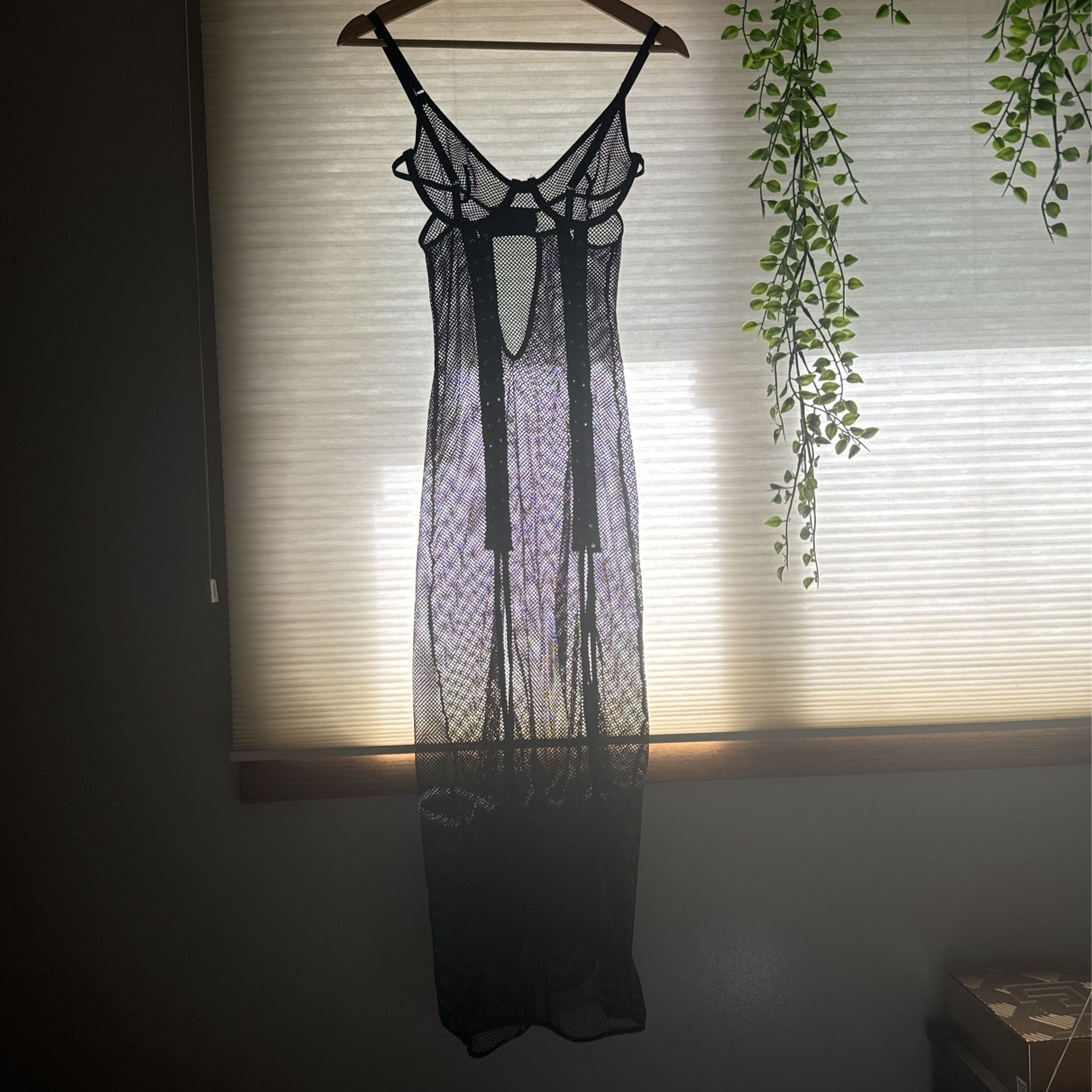 Fishnet Lingerie Dress/Costume