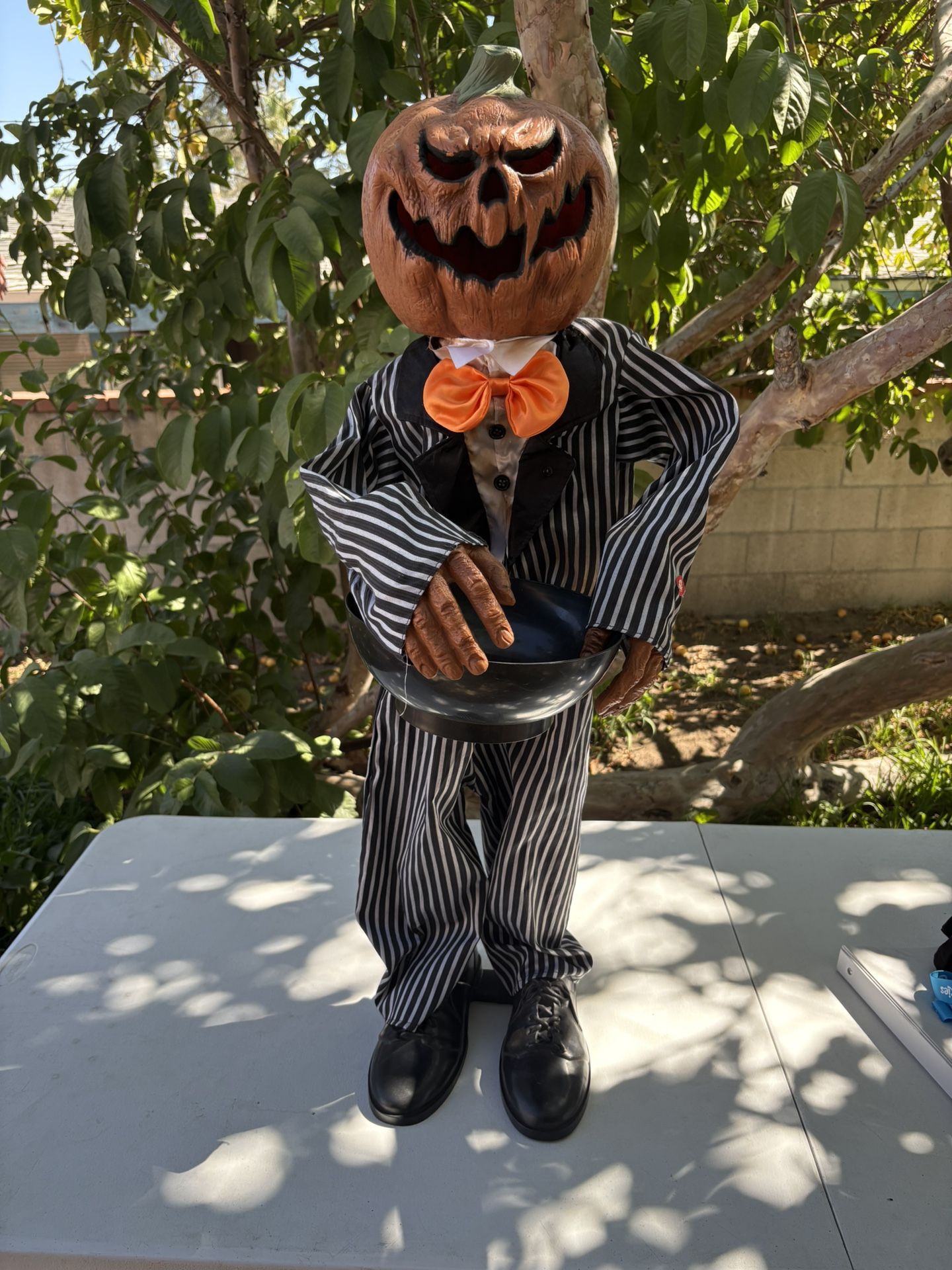 Pumpkin Head Decoration