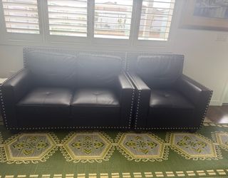 Sofa leather for sale $500
