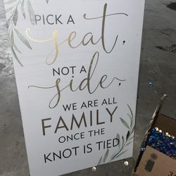 Wedding Sign