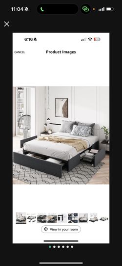 Queen Bed + Queen Mattress  