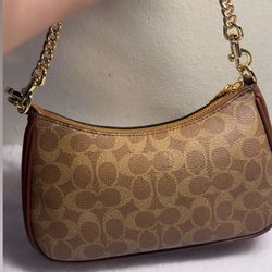 Brown purse- coach