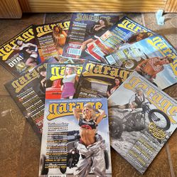 Garage Magazines. Issues 10-21