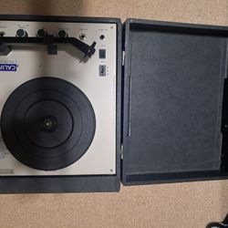 Vintage 1970s Califone 1030av Portable Record Player