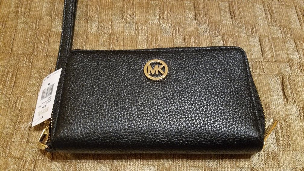 Michael Kors phone wristlet wallet