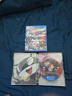 persona 5 strikers With Steel Book