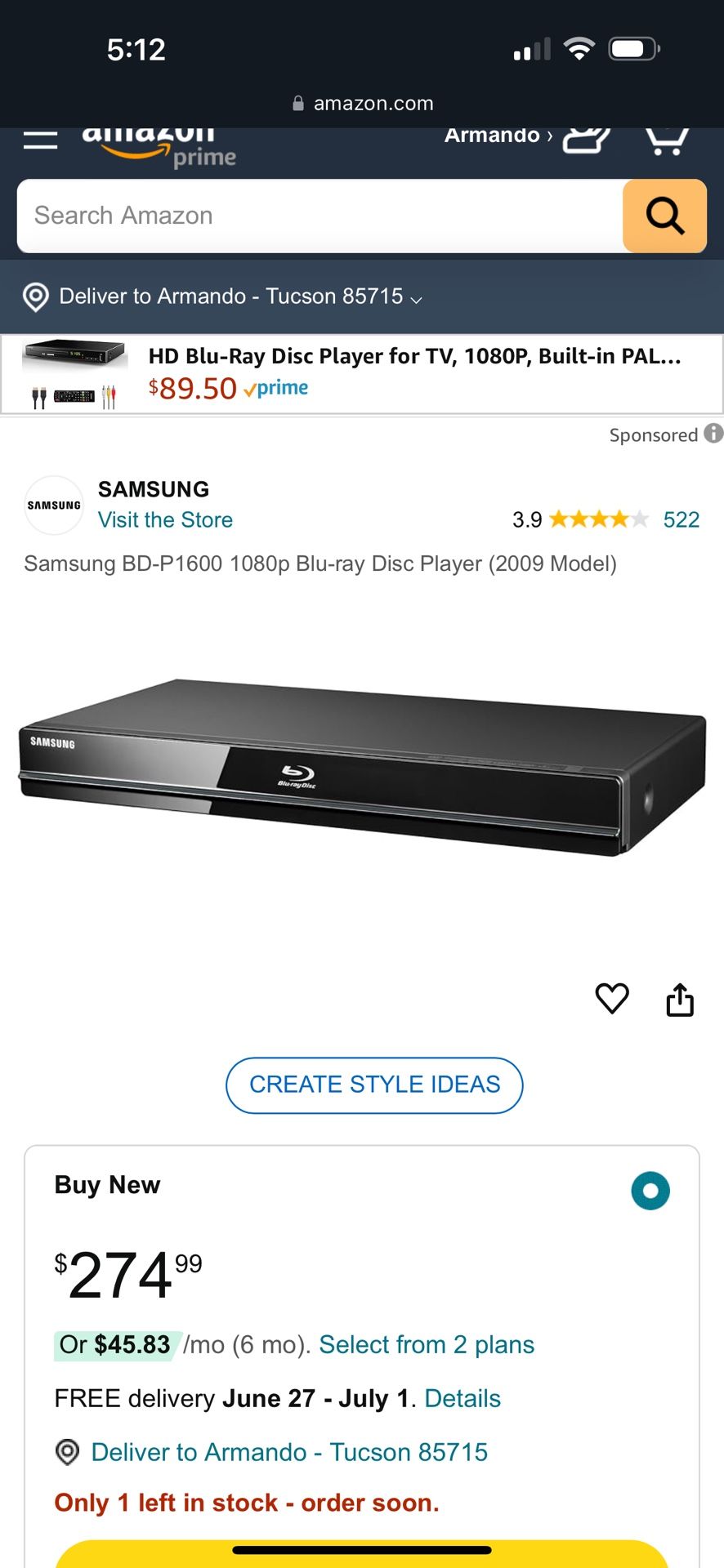 Blu-Ray Player