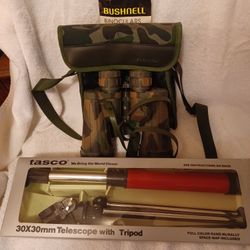 Binoculars And Telescope 