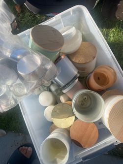 Mixed Lot of Used Candles