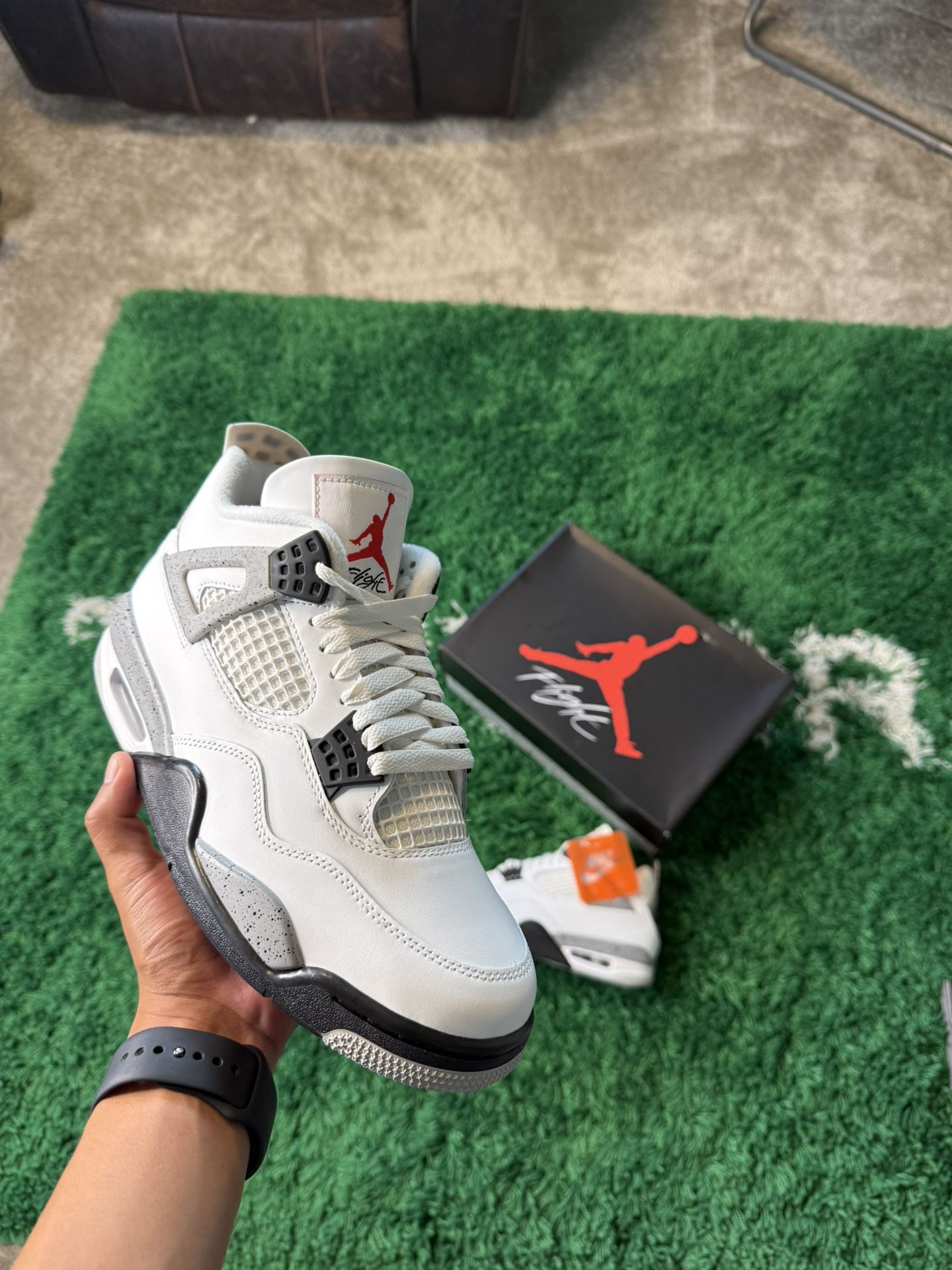 Jordan 4 Retro White Cement