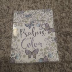 Psalms In Color: Cards To Color And Share