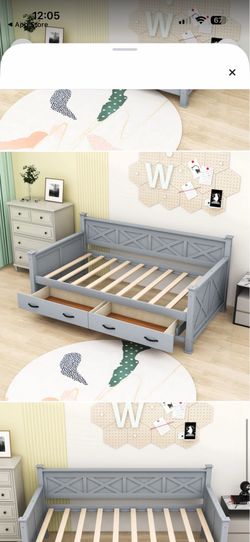 Twin size bed