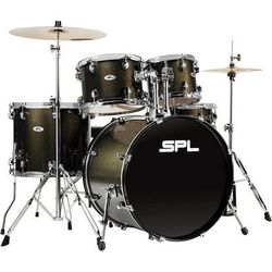 Sound Percussion Labs 5PC Unity II All In One Drum Set Black Onyx Glitter