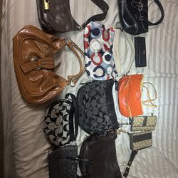 Coach purses vintage