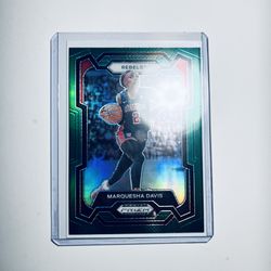 2024 Panini Prizm Draft Picks Prizms Green Pulsar #96 Marquesha Davis NY Liberty