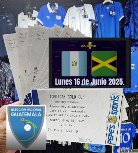 Guatemala Vs Jamaica, Vendemos Tickets.