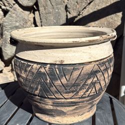 VTG NorCal Pottery Plant Pot Home Decor Artisan 12x12x10