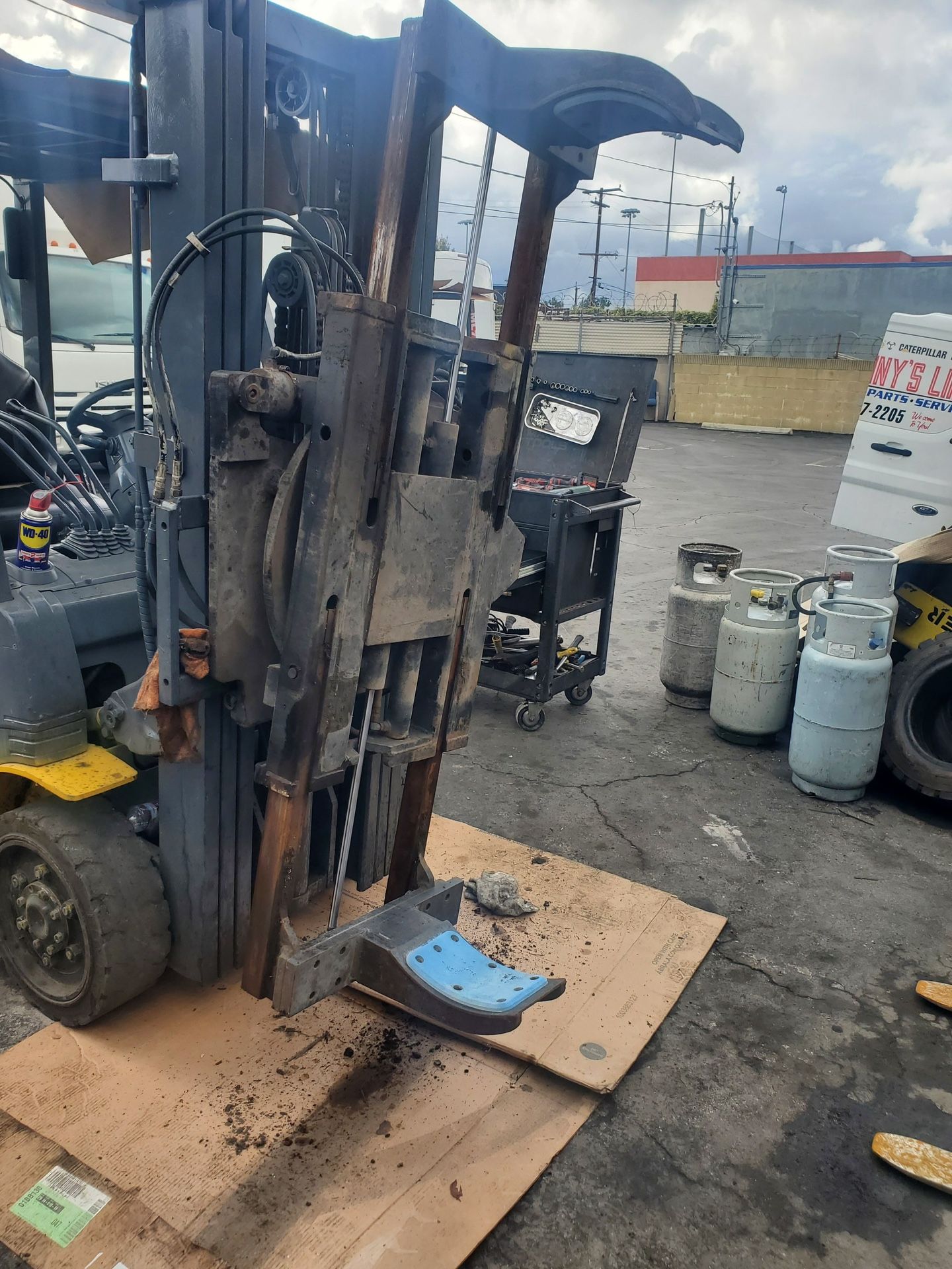 Forklift Rotator Attachment 