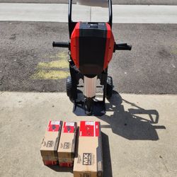 Millwake Mx 2in Chipping Hammer With Dooly Kit 2 Bateries And Charger Included  All New $1850 