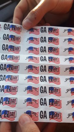 One love festival. Sunday tickets