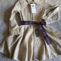 Ralph Lauren Girls Dress 