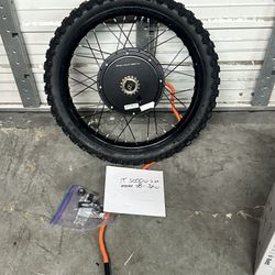 19in 5000w Motor  Dirt bike  Stealth Bomber 